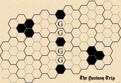 This is the Azure Room variant. Note the added walls and marked hexes (G's)